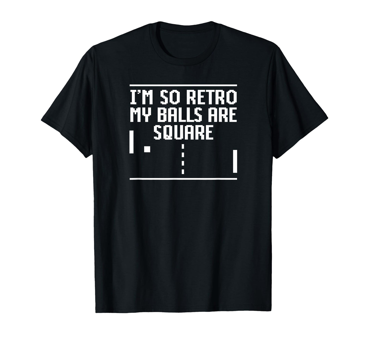 Vintage I'm so retro my balls are square gamer T-Shirt T-Shirt