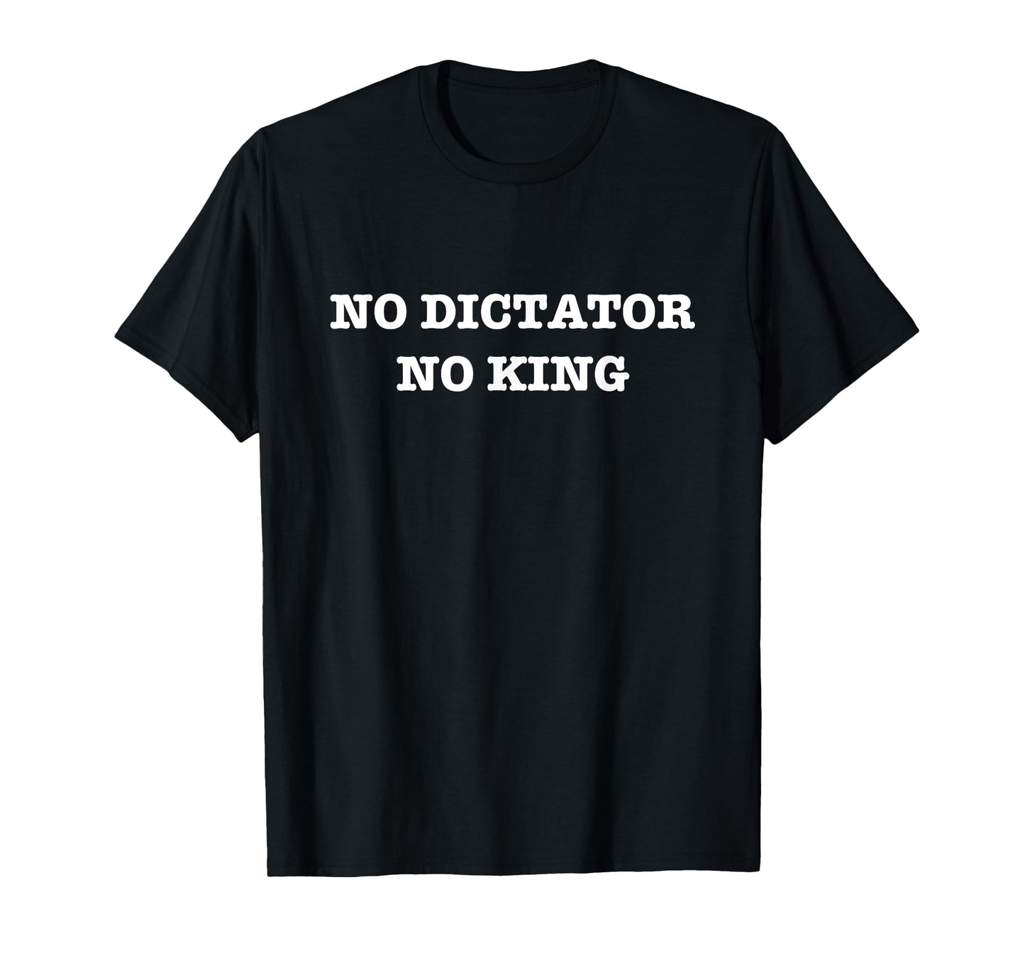 No Dictator No King Save Democracy Resist United We Stand T-Shirt