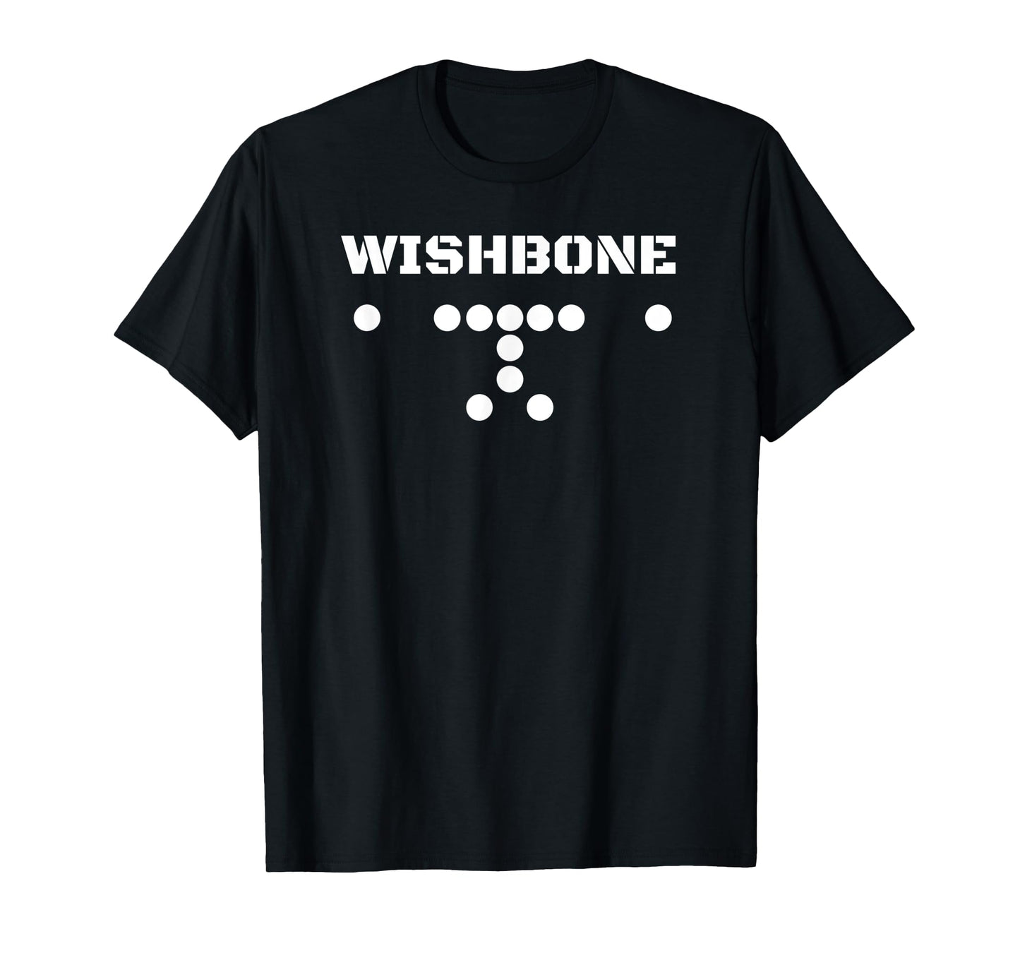Wishbone Formation Football Team Coach Playbook T-Shirt