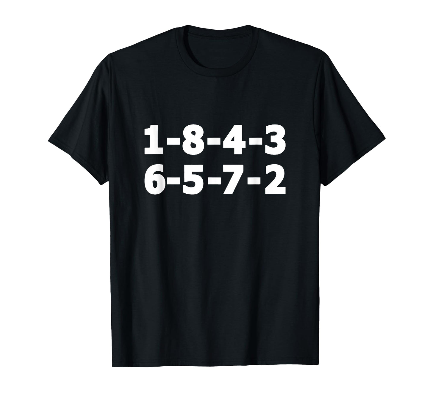 1-8-4-3-6-5-7-2 Firing Order Funny Offensive Rude T-Shirt