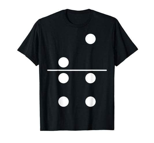 Domino Costume 2 4 Matching Family Easy Group Halloween T-Shirt