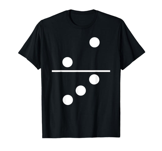 Domino Two Three Matching Halloween Group Cute Costumes 2-3 T-Shirt