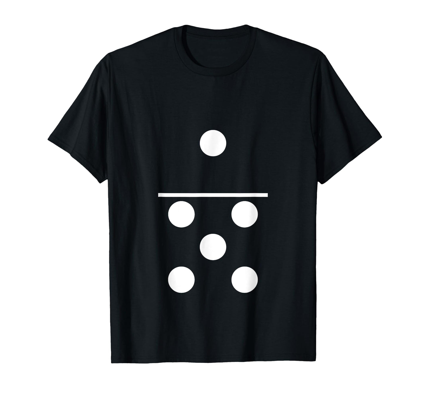 Domino Game 1 5 Matching Halloween Group Costume T-Shirt