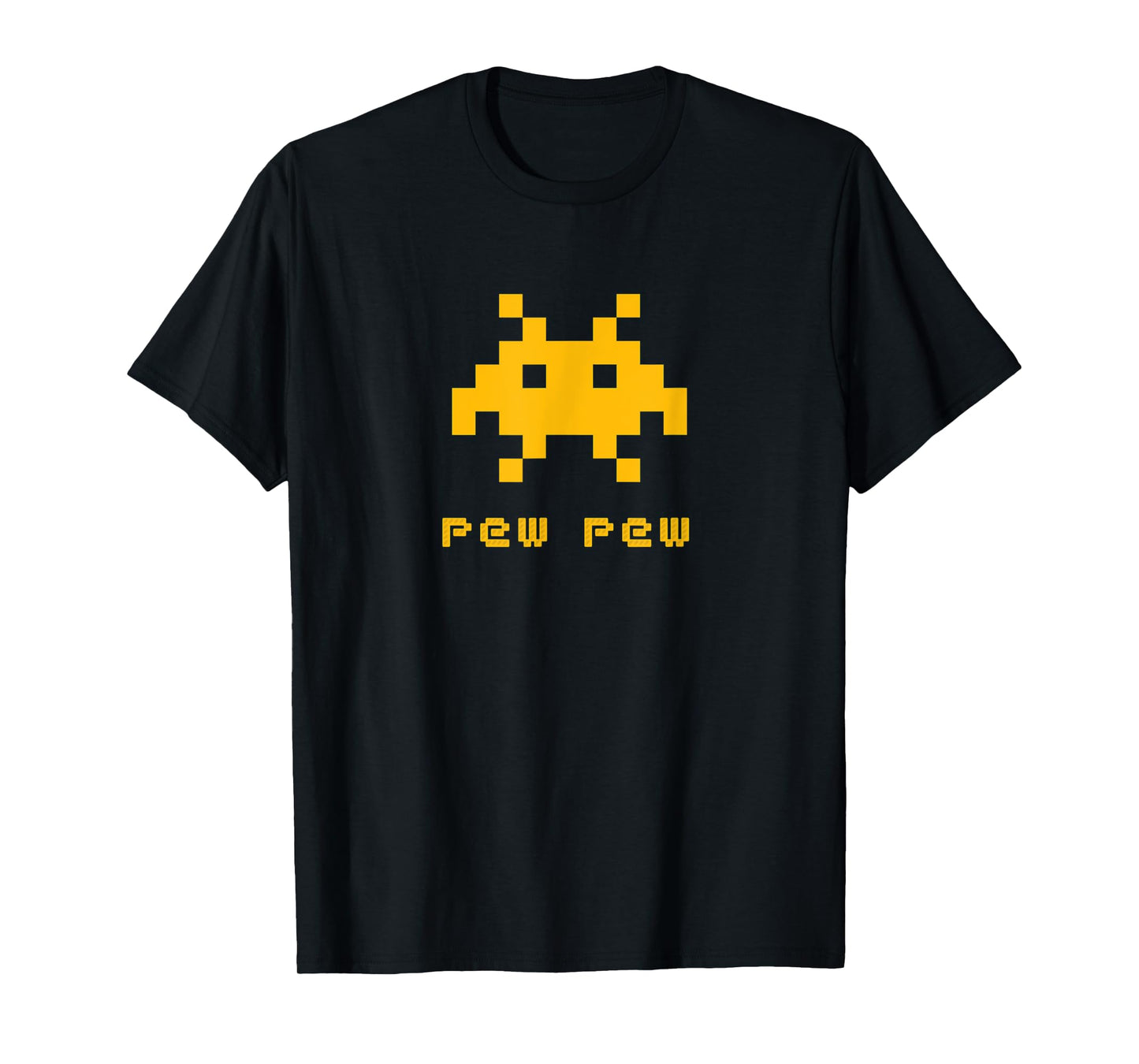Space Alien Invaders 8-bit Retro UFO Video Gamer T-Shirt