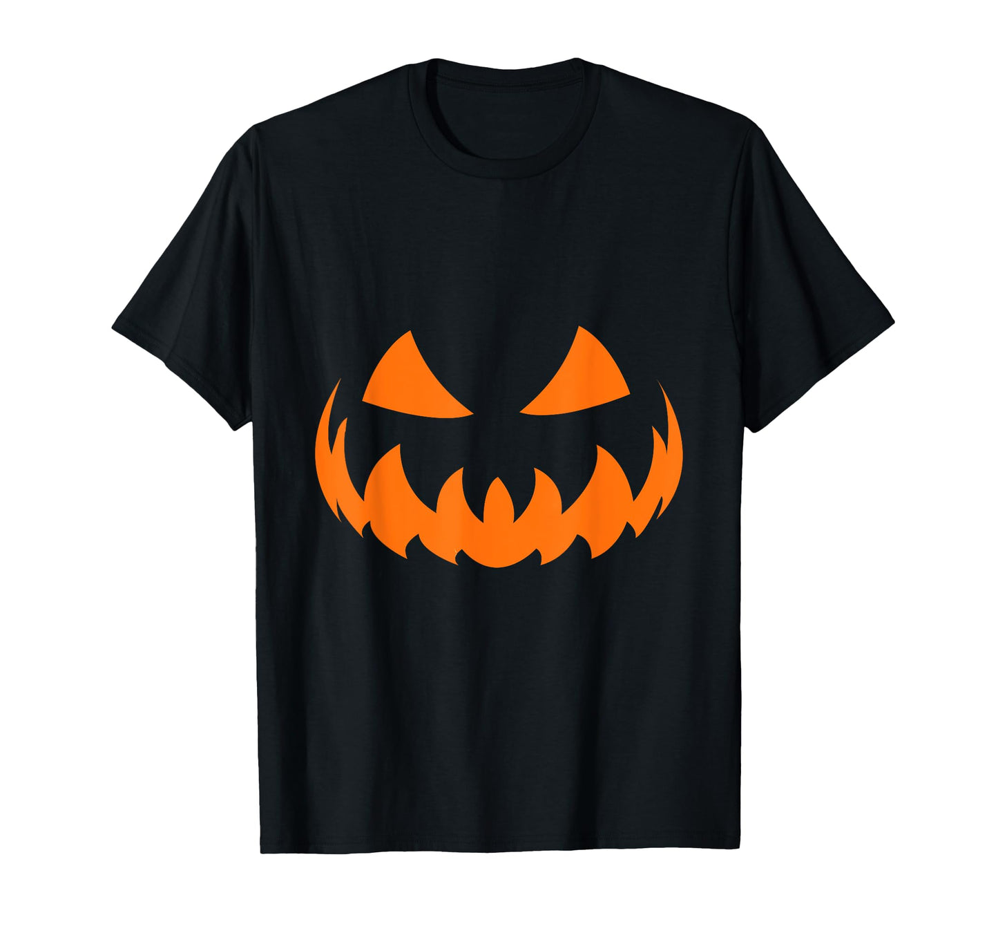 Halloween Scary Pumpkin Face Jack O Lantern T-Shirt