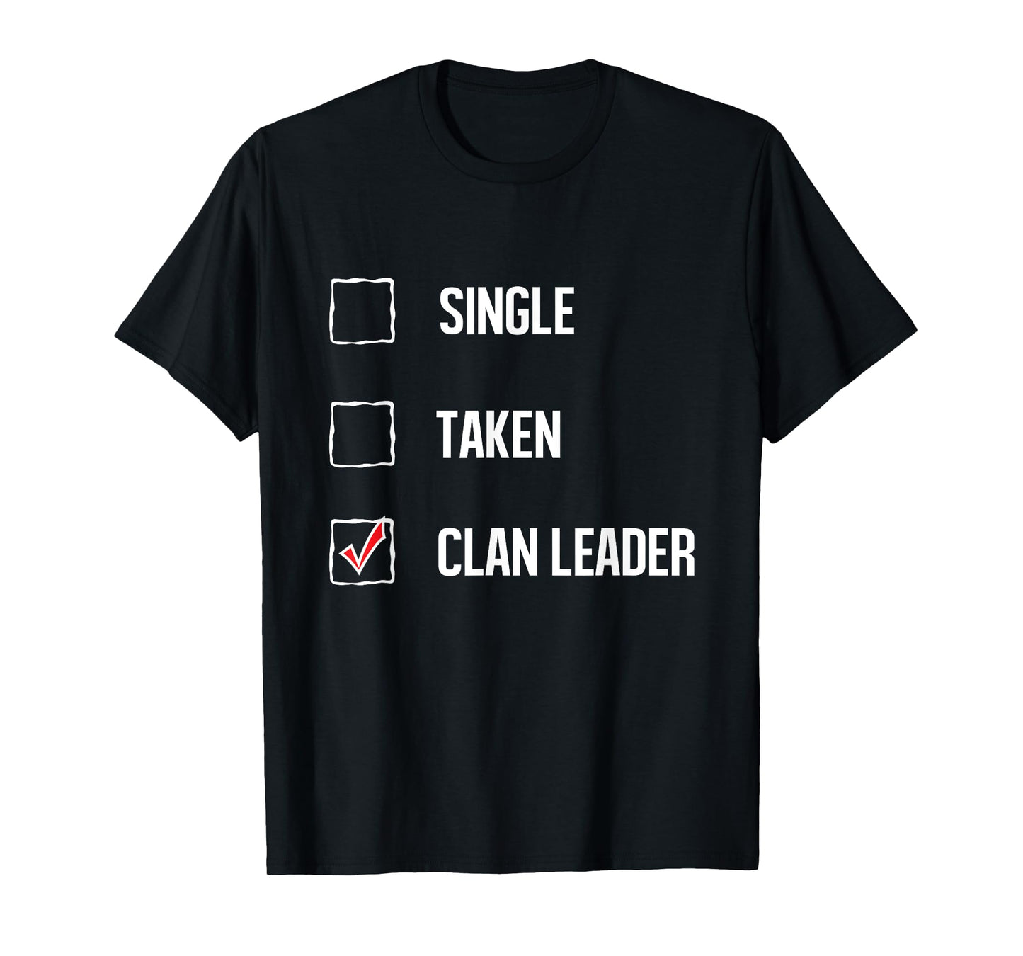 Clan Leader Gift For Gamers of Clash Women Men T-shirt T-Shirt