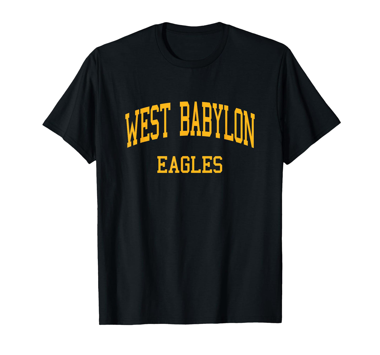 West Babylon High School HS West Babylon NY Retro Sports T-Shirt