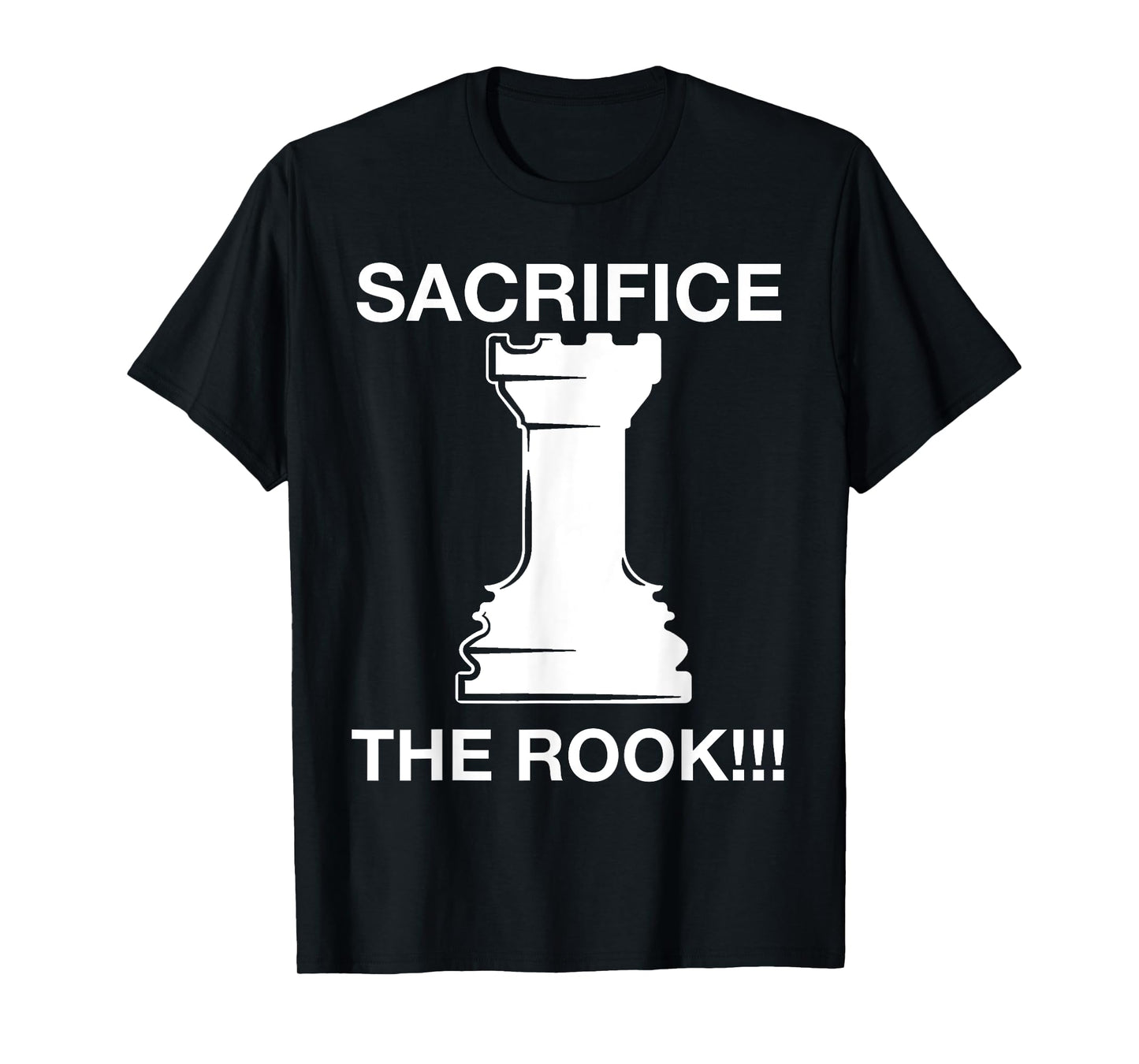 Funny Chess Player Chess Sacrifice the Rook Meme Online Game T-Shirt