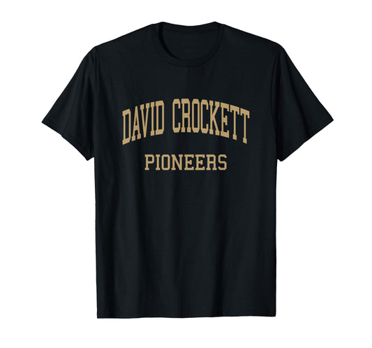 David Crockett High School HS Jonesborough TN Retro Sports T-Shirt