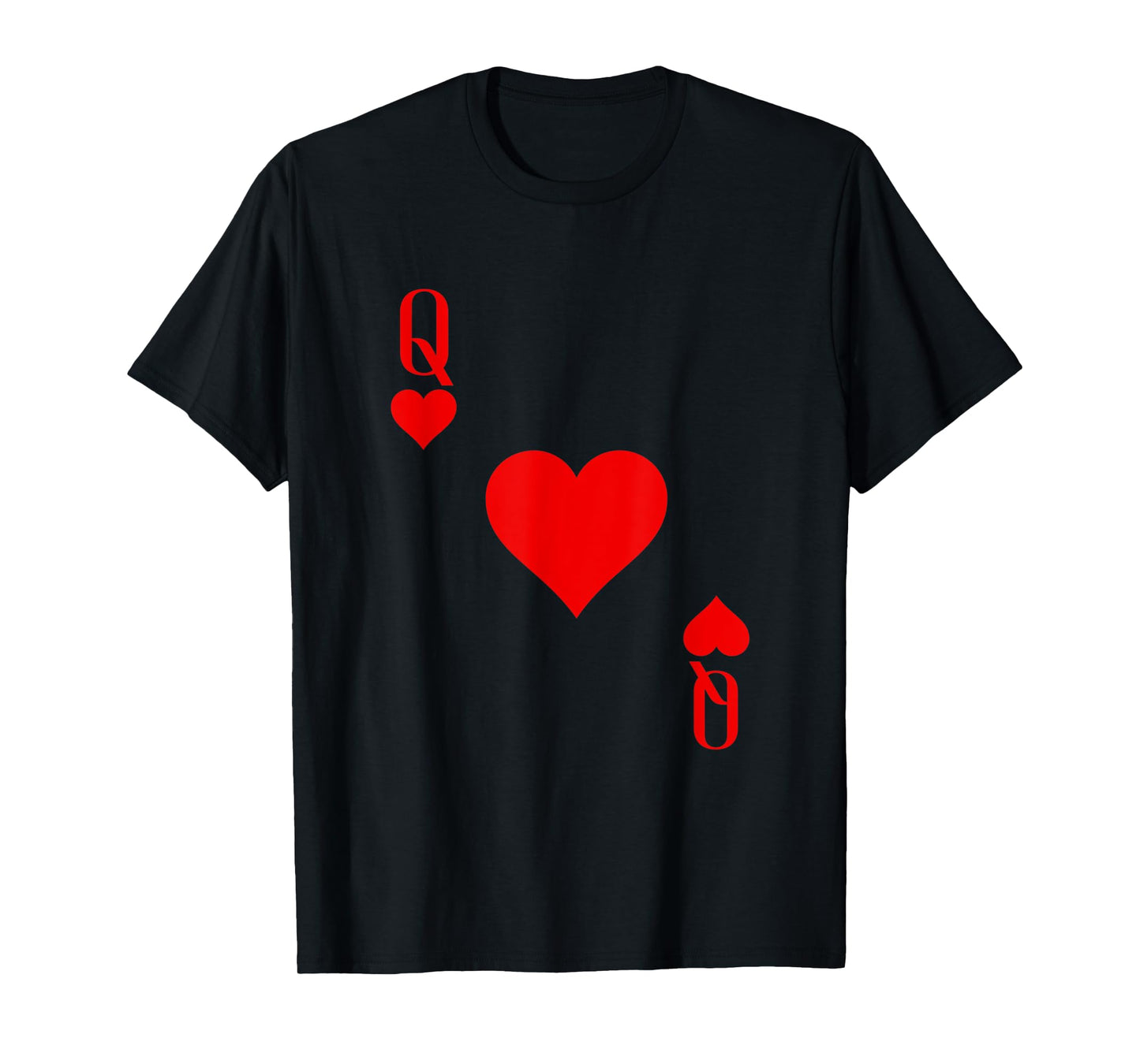 Queen of Hearts Deck of Cards Carnival Halloween Costume T-Shirt