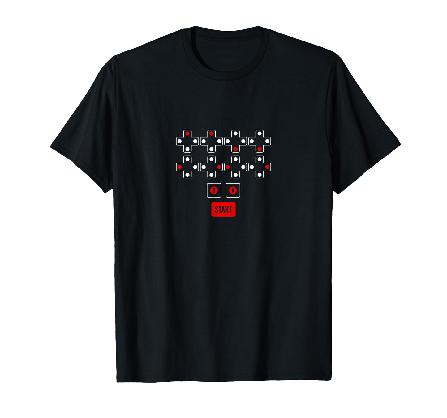 Up Up Down Left Right Left Right B A Start funny cheat code T-Shirt