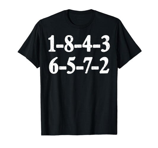18436572 Firing Order Small Block Engine V8 Big Block Tee T-Shirt