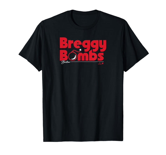 Alex Bregman - Breggy Bombs - Boston Baseball T-Shirt