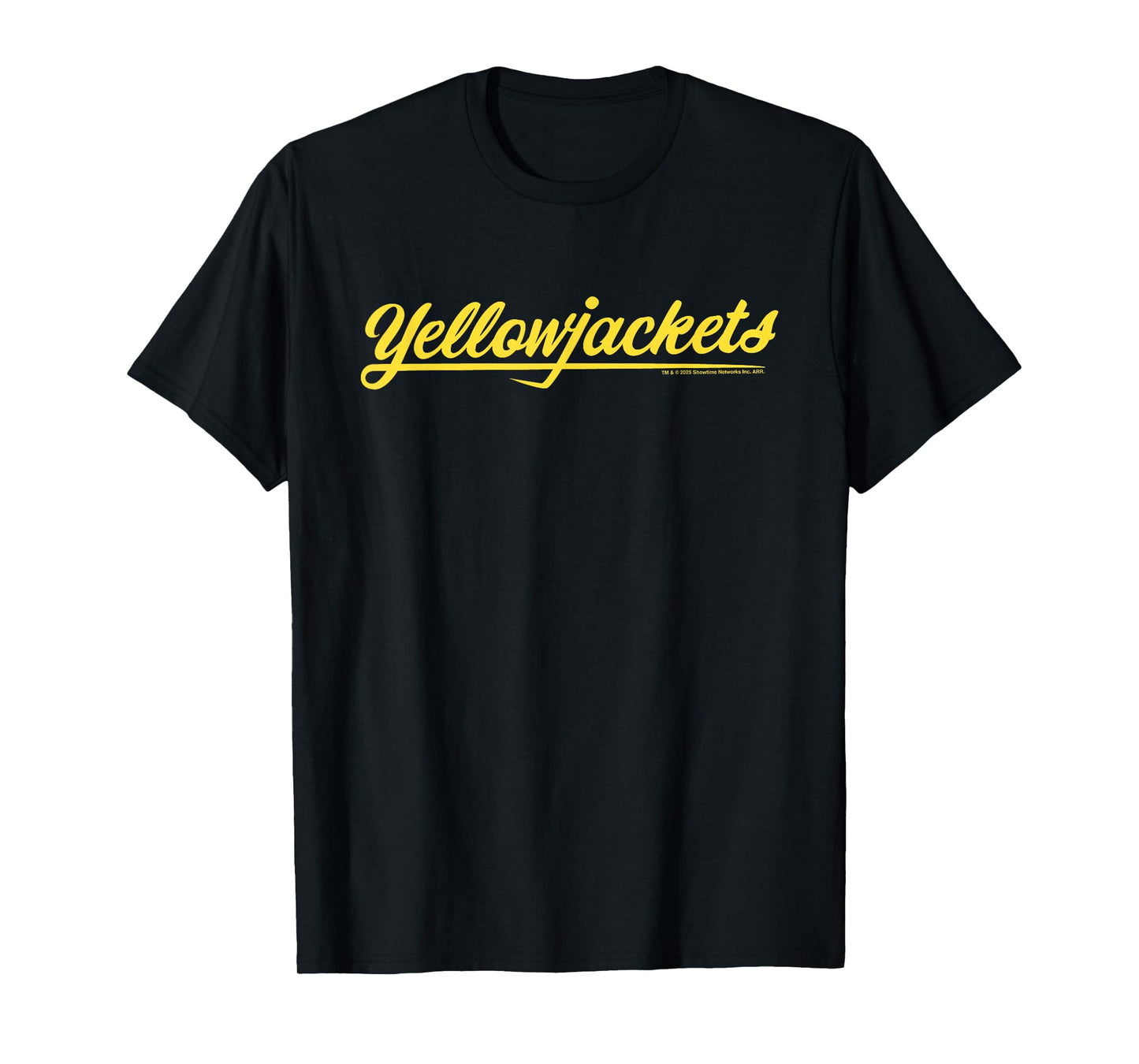 Yellowjackets Yellow Text Logo T-Shirt