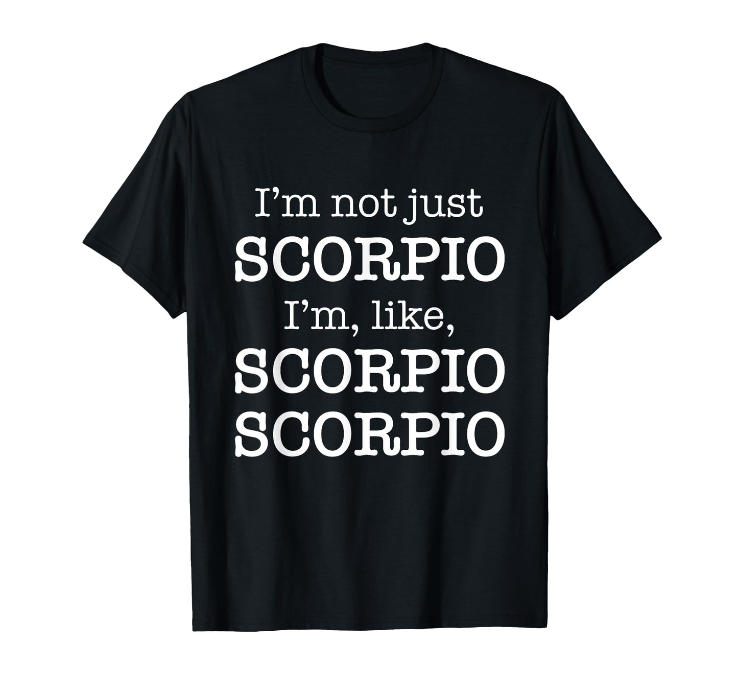 Scorpio Scorpio | Funny Zodiac Horoscope Scorpio AF Birthday T-Shirt