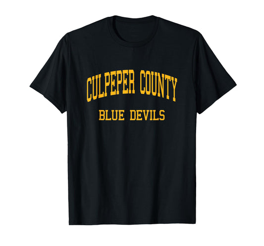 Culpeper County High School HS Culpeper VA Retro Sports T-Shirt