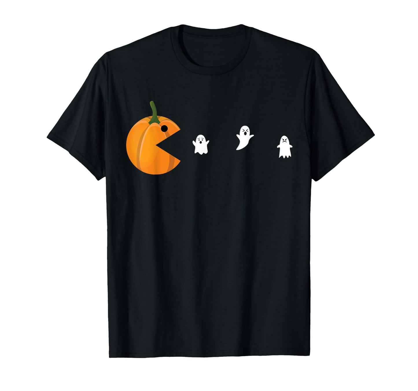Halloween Pumpkin Face Patch Costume Men Women Fun Kids Boys T-Shirt