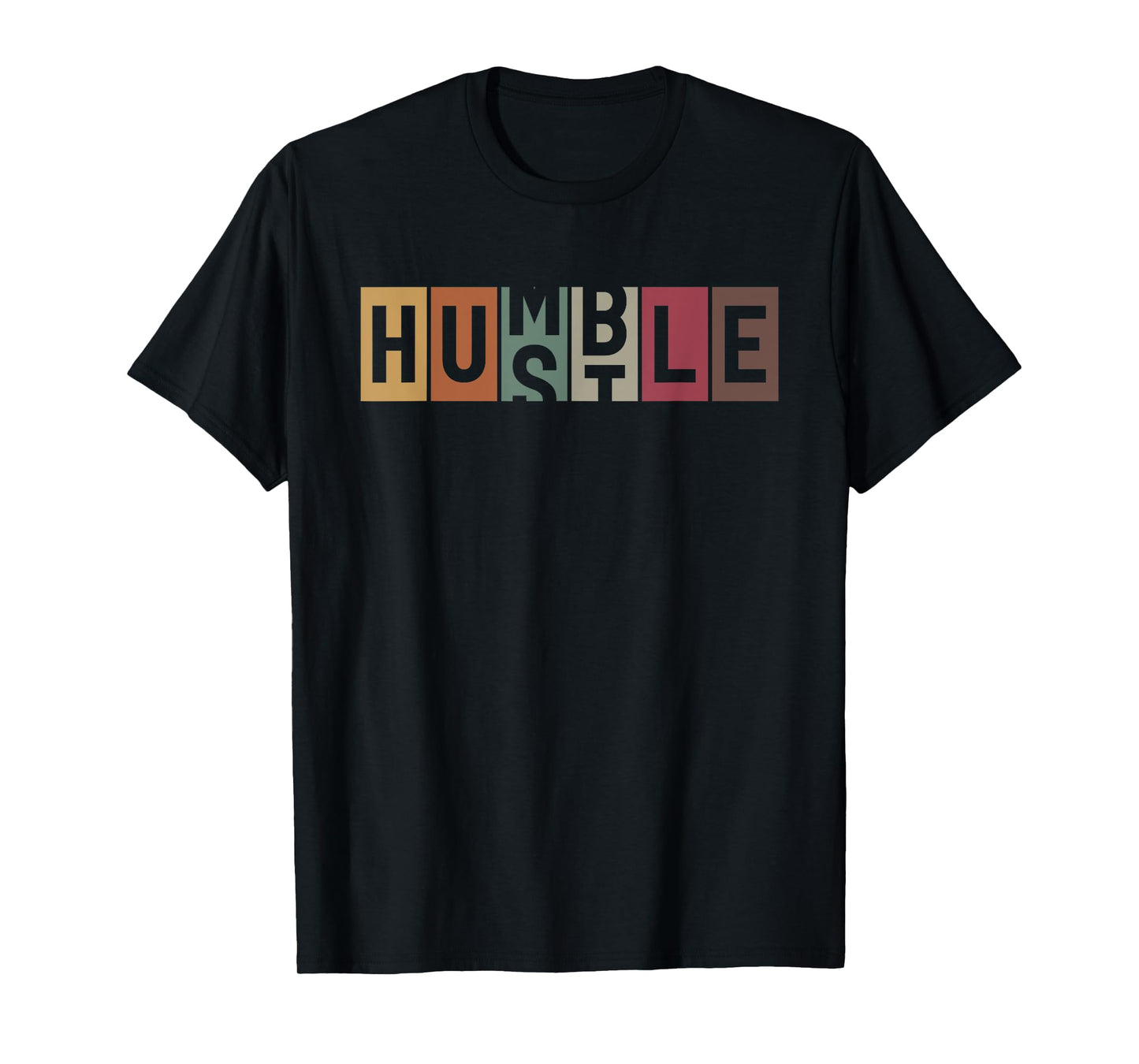 Humble to Hustle Odometer Men Women Boys Girls Teens Vintage T-Shirt
