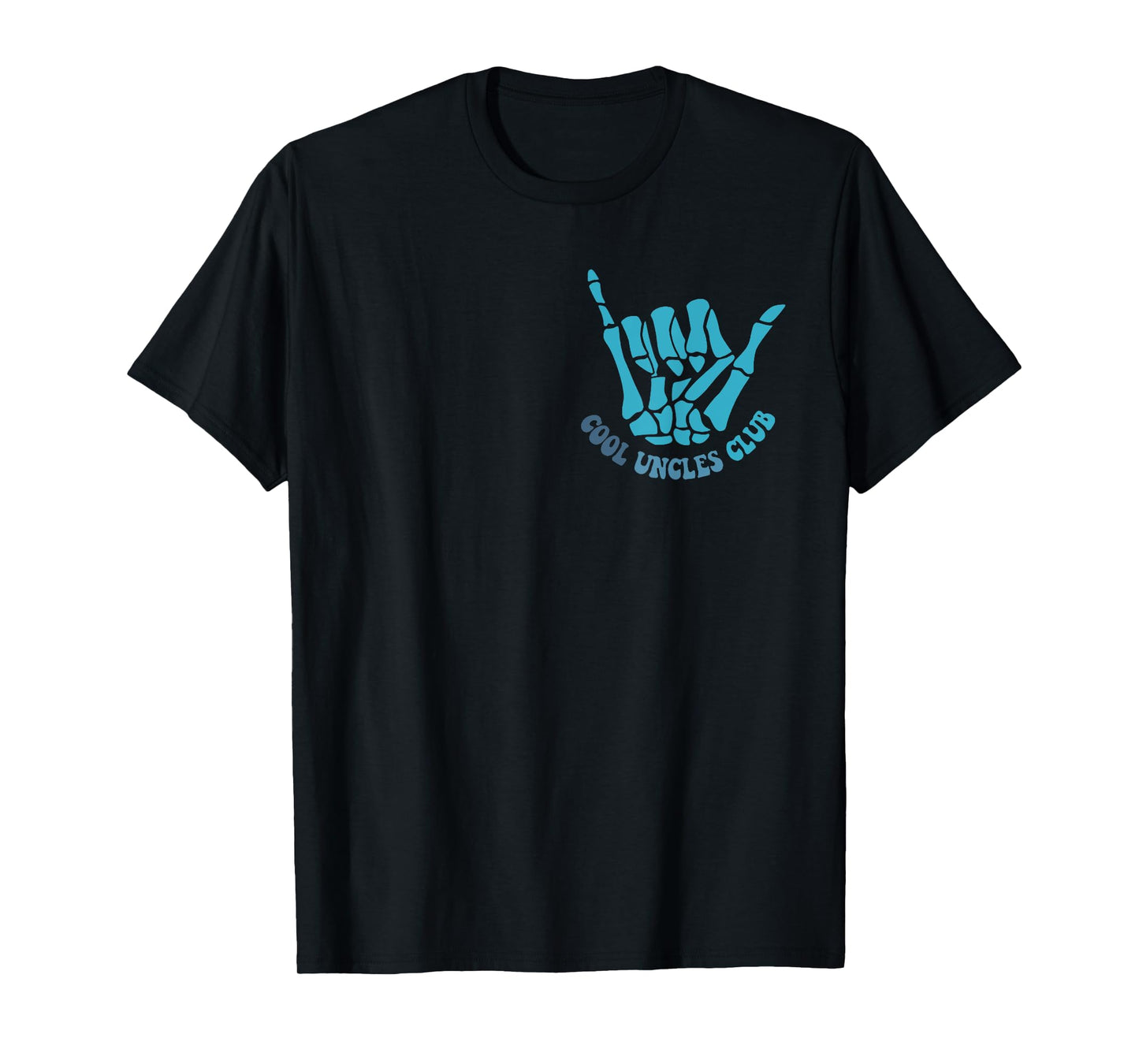 Brother Uncle Legend, Cool Uncles Club (On Pocket And Back) T-Shirt