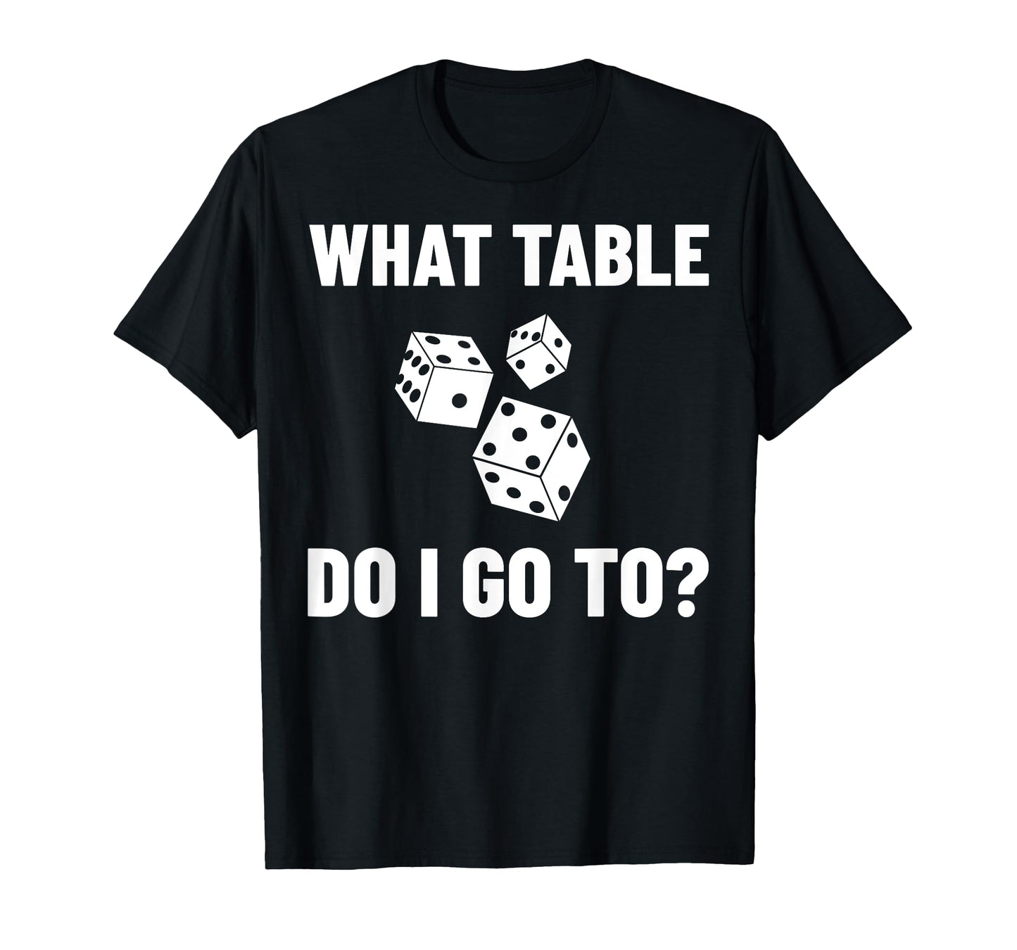 Bunco Dice Game Rules Night Party T-Shirt