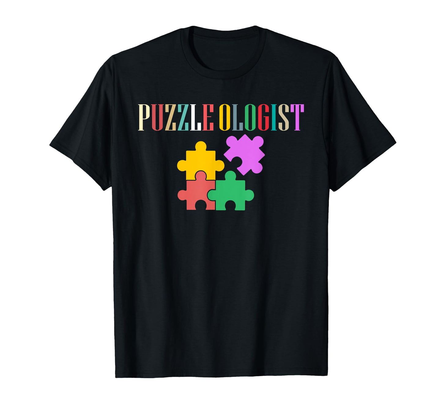 Puzzle King Puzzle Queen Jigsaw Puzzle Master Puzzleologist T-Shirt
