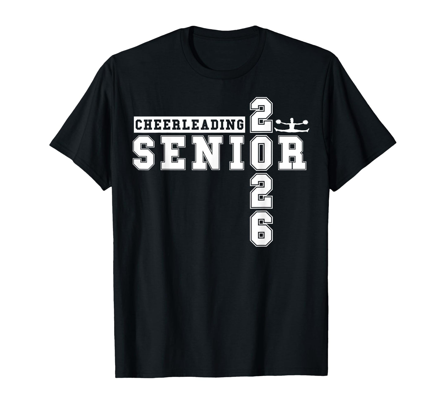 Cheerleading Senior Night Cheer Senior 2026 Graduation 2 T-Shirt