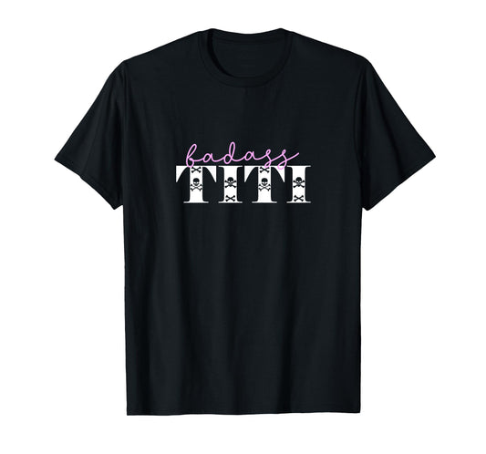 Cute Badass Titi Funny Skulls T-Shirt