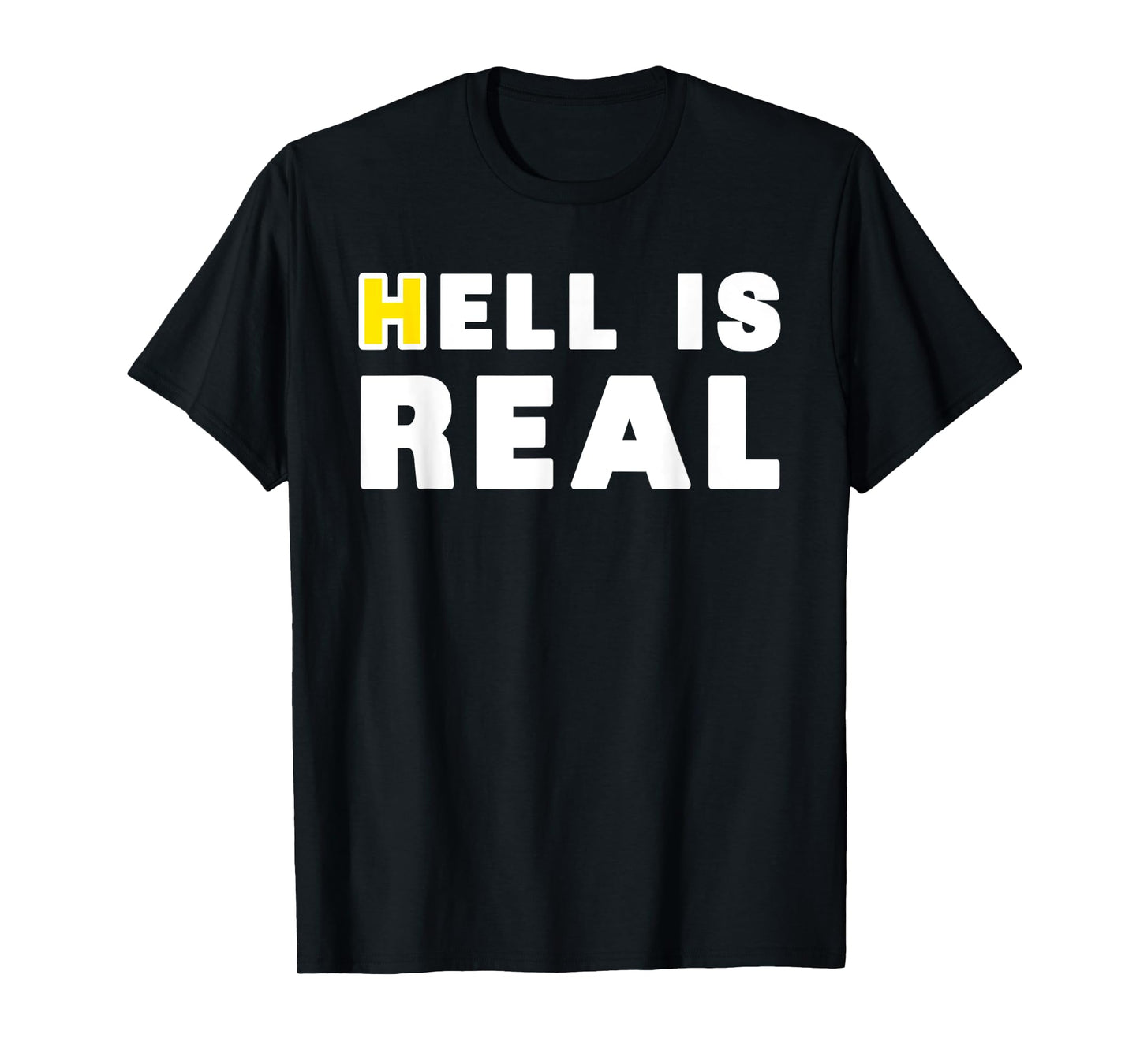 Hell is Real Billboard Columbus & Cincinnati Ohio Soccer T-Shirt
