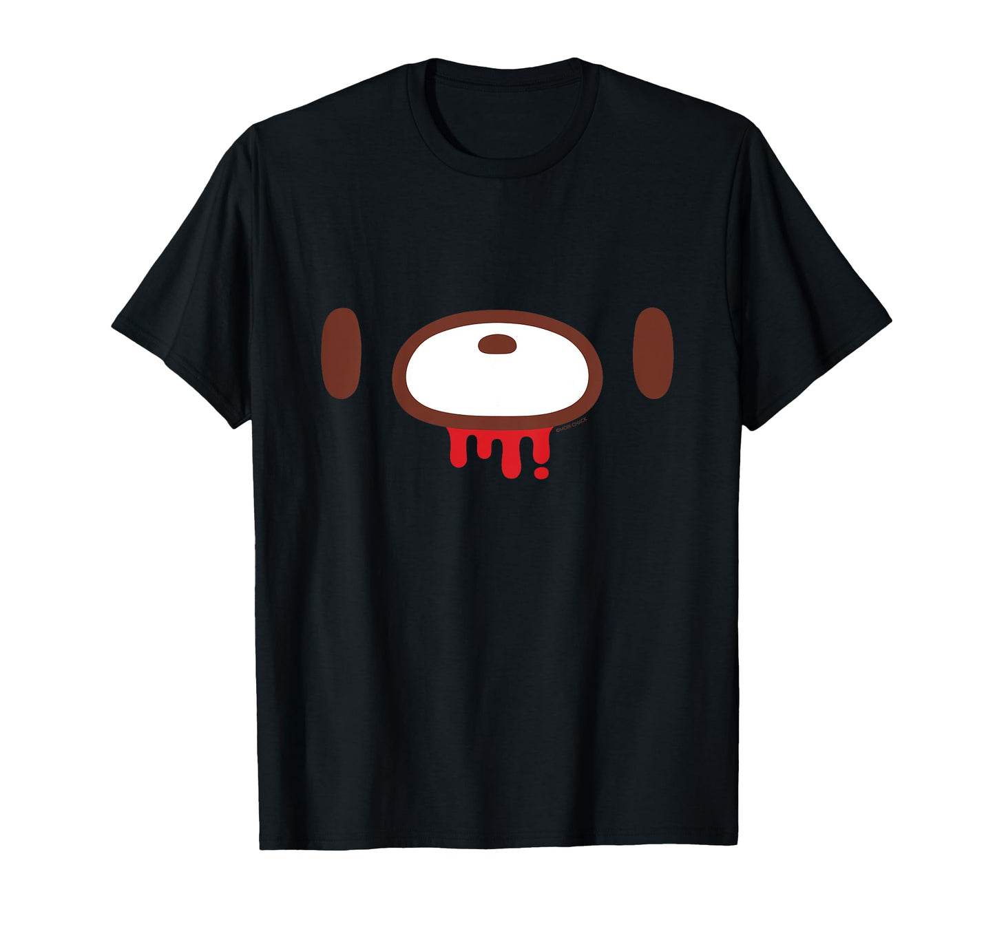 Kids Gloomy Bear Naughty Grizzly Face Print Anime Manga Kids T-Shirt