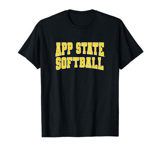 Appalachian State Softball Apparel Sports Fan T-Shirt