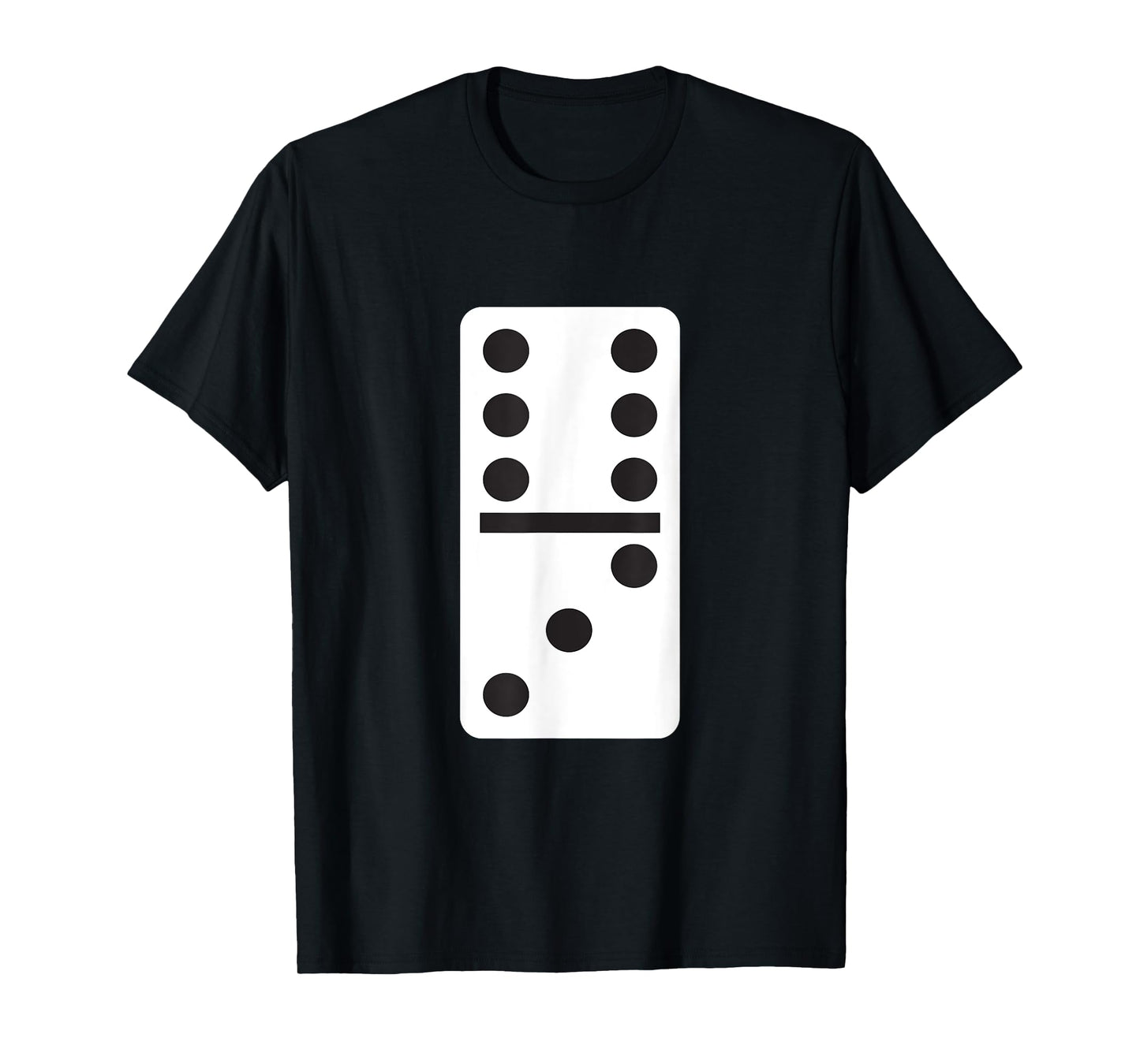 Six Three Dominoes T-Shirt Halloween Costume Domino Game T-Shirt