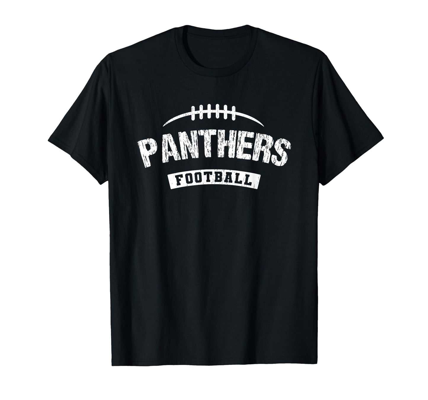 Panthers Dewitt Football Distressed HS T-Shirt