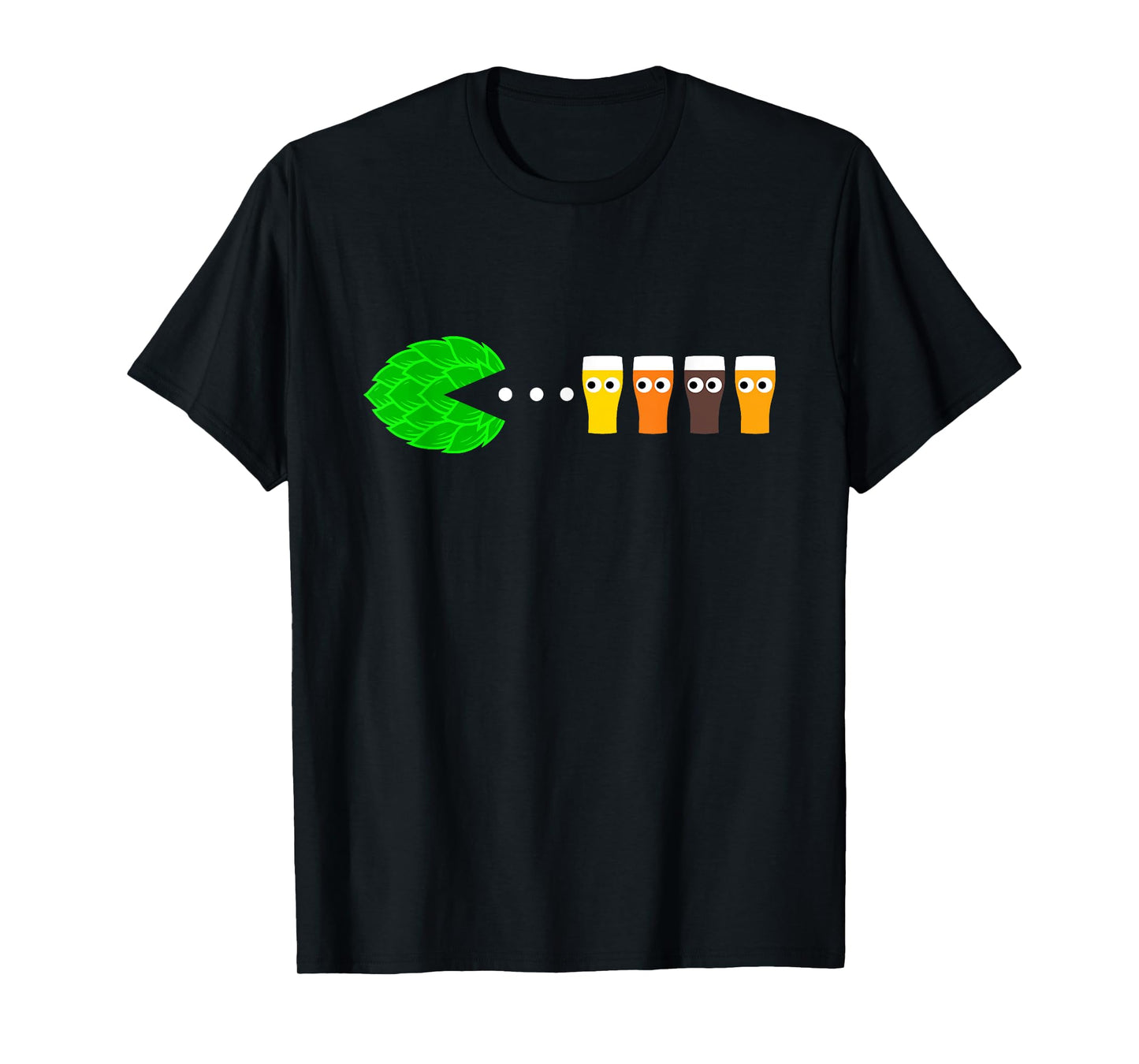 Hop-Man Funny Gamer, Craft Beer Lover, Vintage Beer T-Shirt