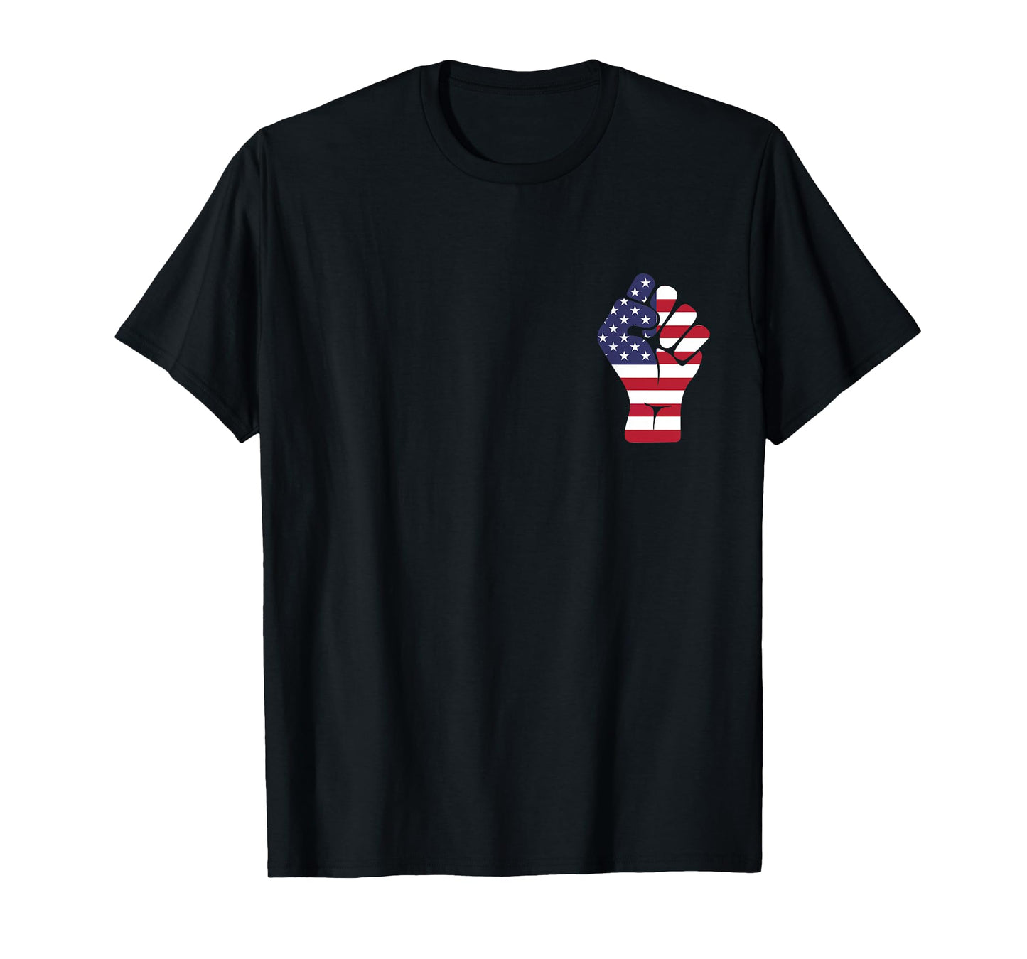 ON BACK - 1776 American Pride For Patriots & Veterans T-Shirt