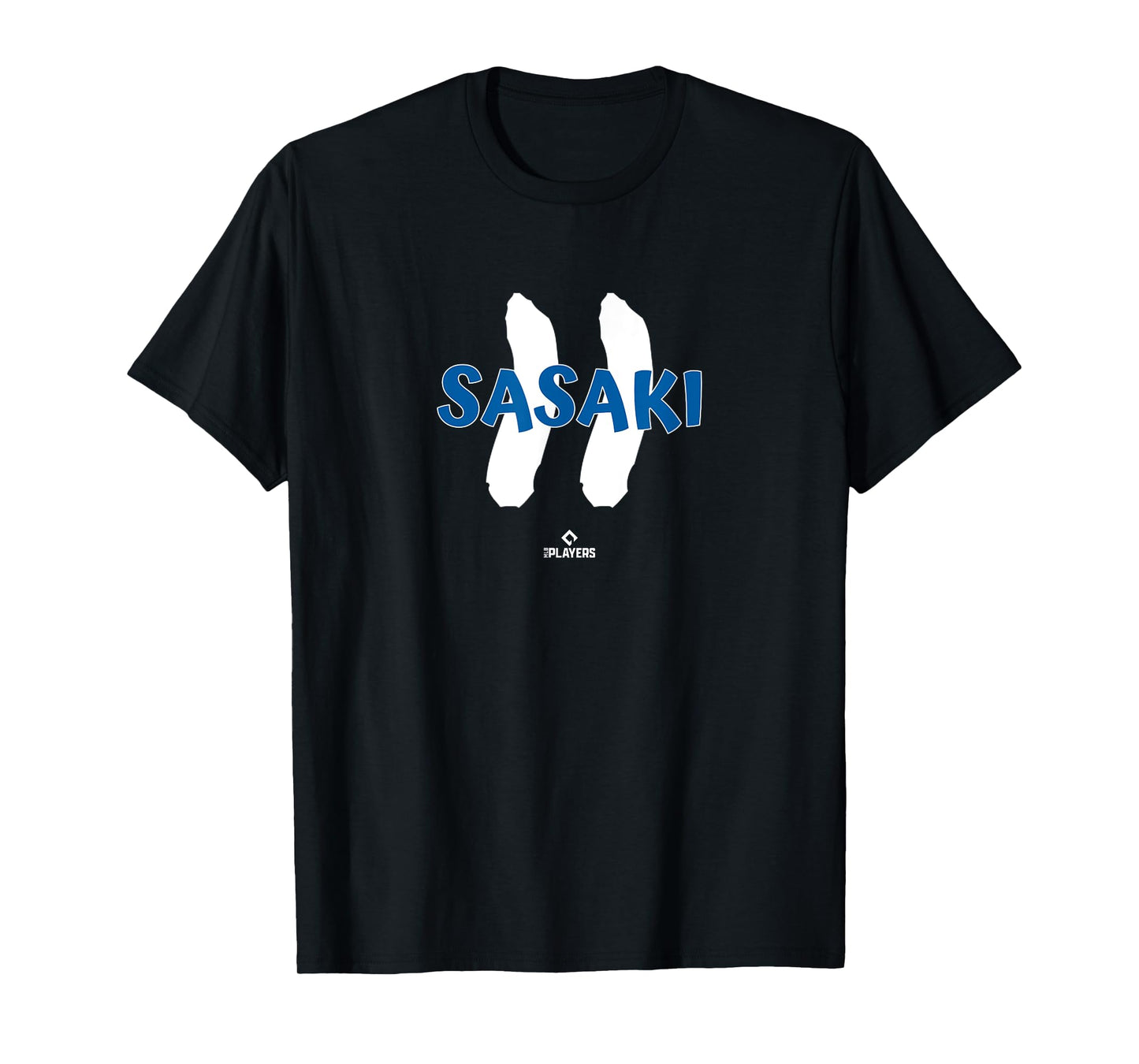 Name and Number Roki Sasaki Los Angeles Baseball MLBPA T-Shirt