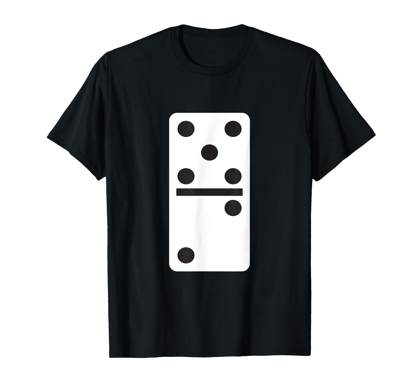 Five Two Dominoes T-Shirt Halloween Costume Domino Game T-Shirt