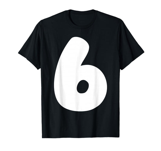 6 Number Six Seven 67 Gen Alpha Slang T Funny Meme Matching T-Shirt