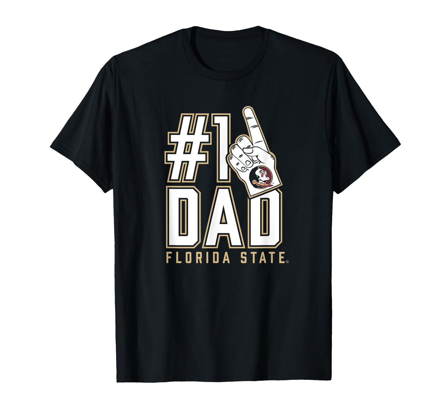 Florida State University FSU Seminoles #1 Dad T-Shirt