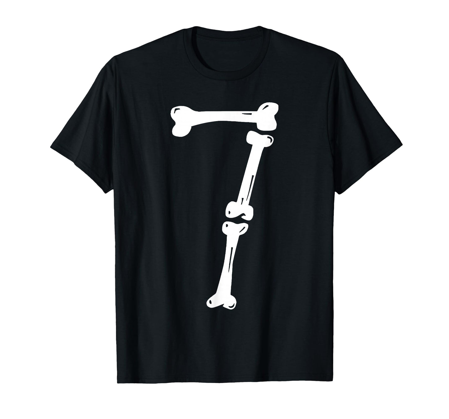 No 7 Couple Costume Duo 67 Six Seven Meme Funny 6 7 Skeleton T-Shirt