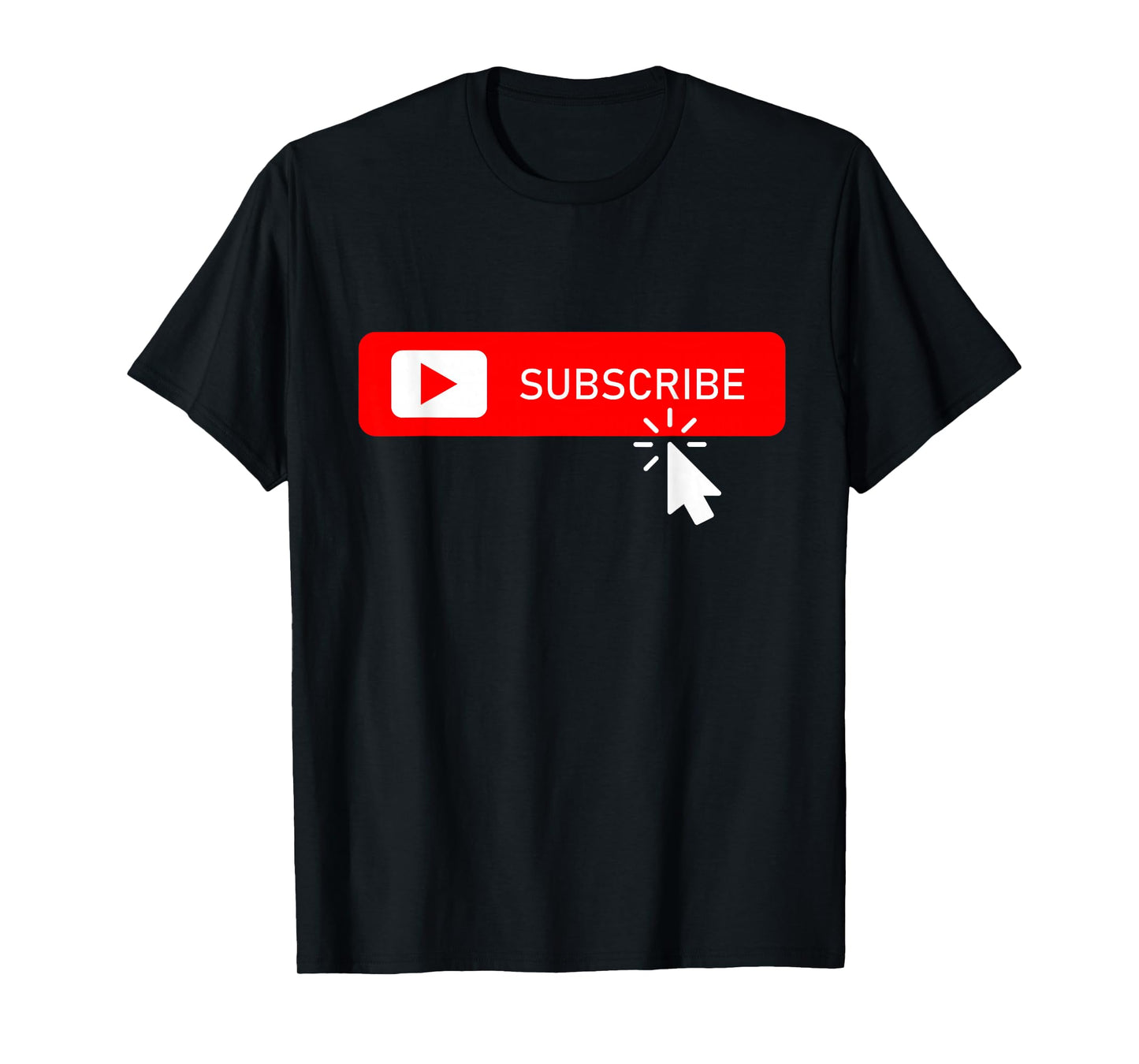 Subscribe on Social Media Content Creator Vlogger Streamer T-Shirt
