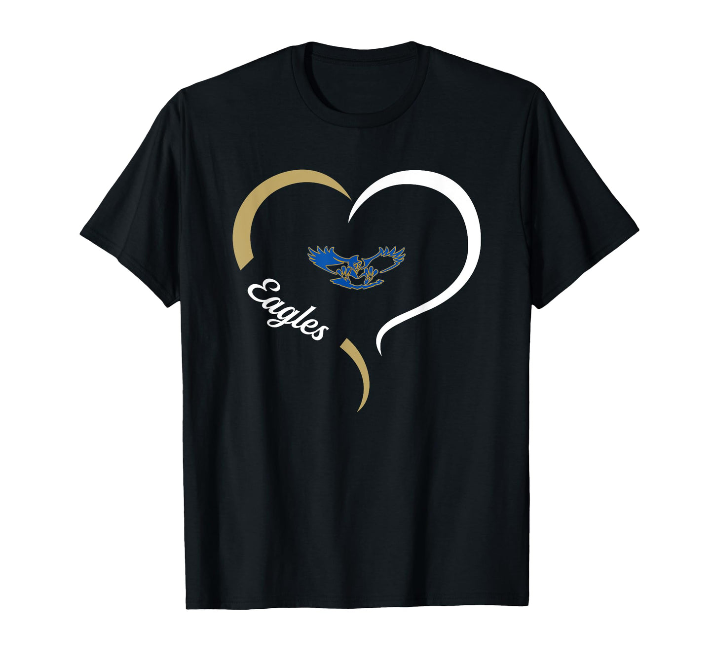 Sandra Day O'Connor Eagles Logo Half Heart Slogan HS T-Shirt