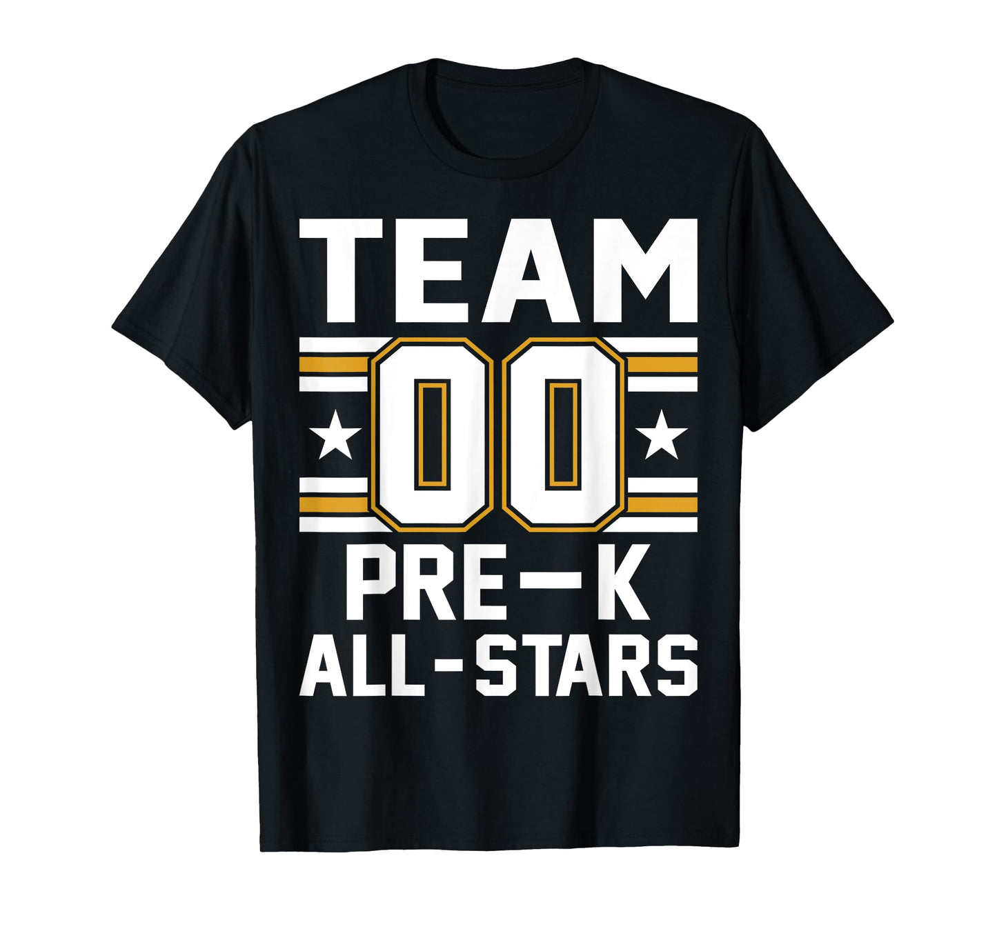 Kids Sports Preschool Team Pre-K All Stars Jersey T-Shirt