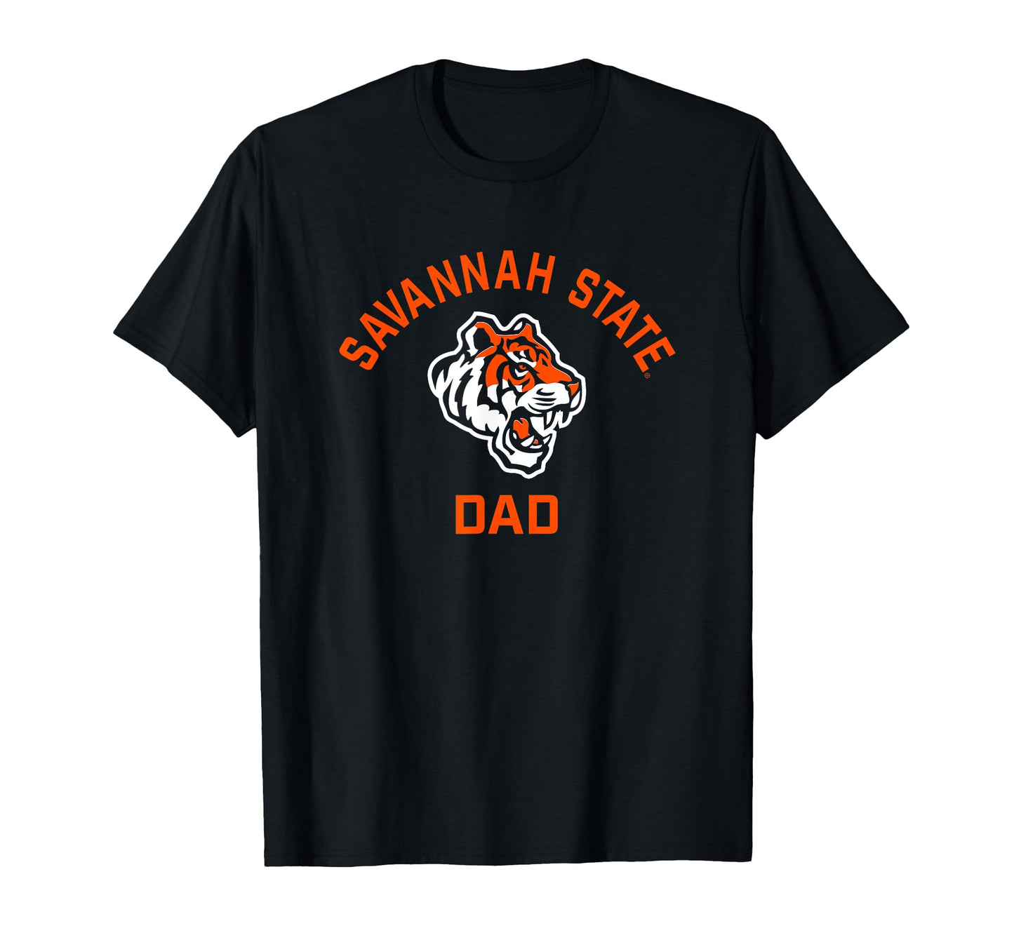 Savannah State University SSU Tigers Arched Dad T-Shirt