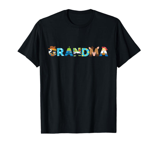 Disney and Pixar’s Toy Story Grandma Family Trip & Birthday T-Shirt