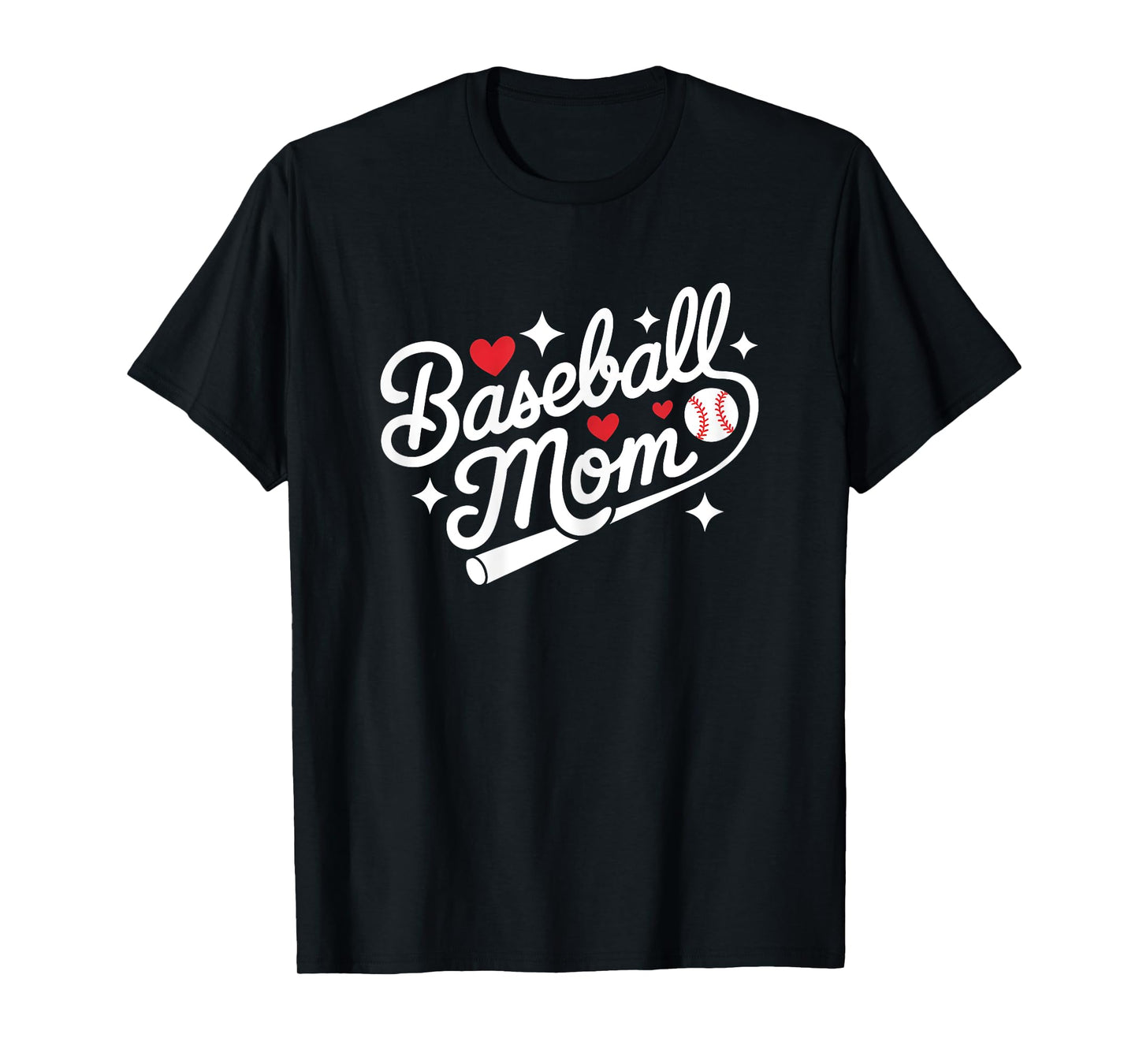 Baseball Mom Cute Baseball Player Mother Women's T-Shirt