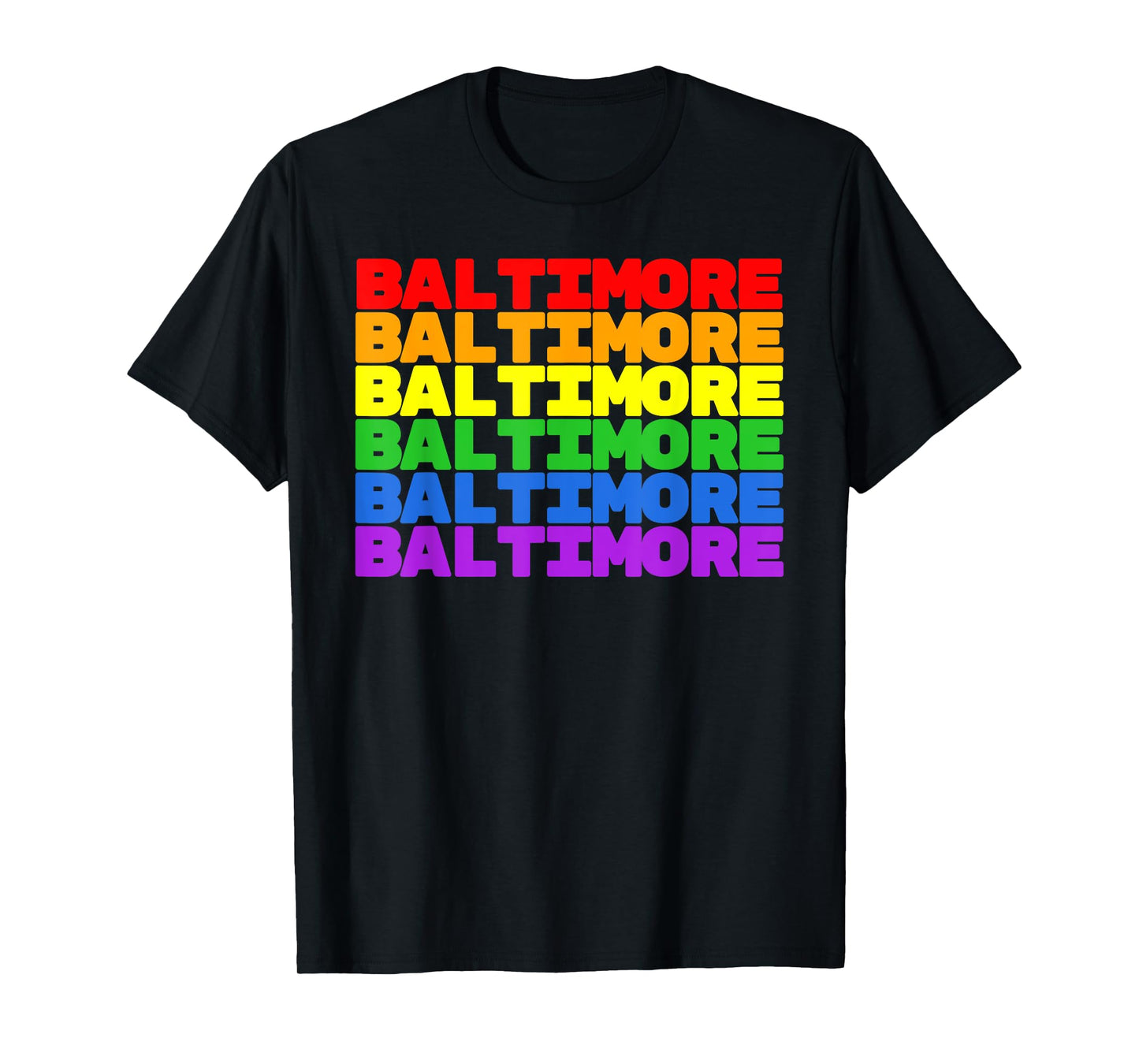 Baltimore Rainbow Pride LGBT T-Shirt
