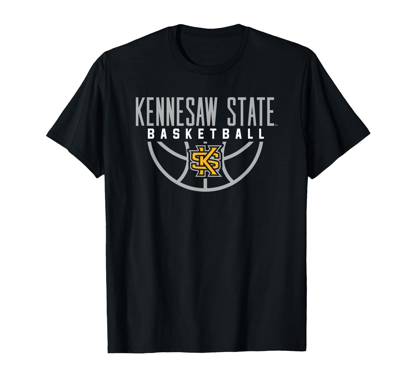 Kennesaw State University Owls Basketball Arch T-Shirt