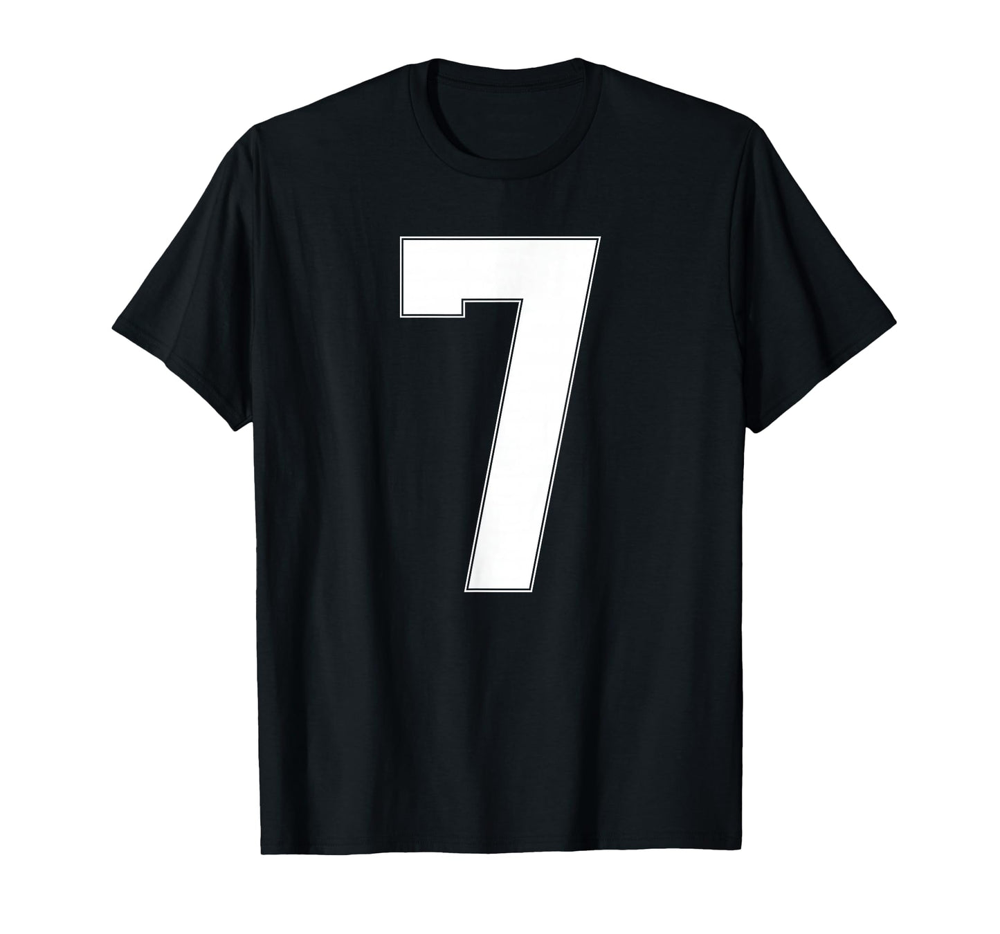 7 Number Seven Team Sports T-Shirt