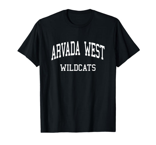 Arvada West High School HS Arvada CO Retro Sports T-Shirt