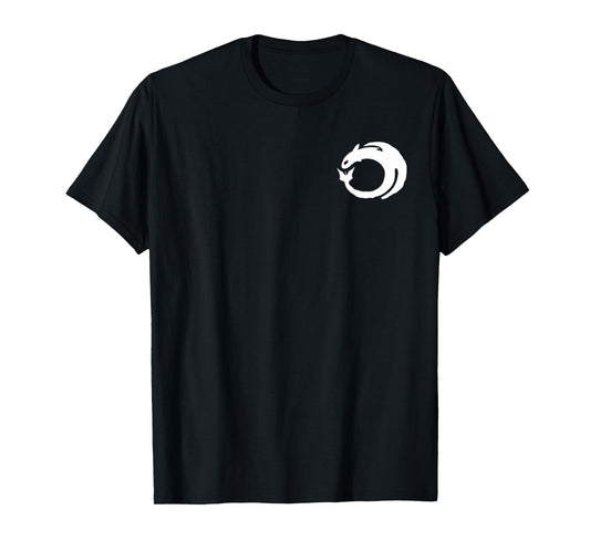 Dreamworks How To Train Your Dragon Logo Black & White F&B T-Shirt